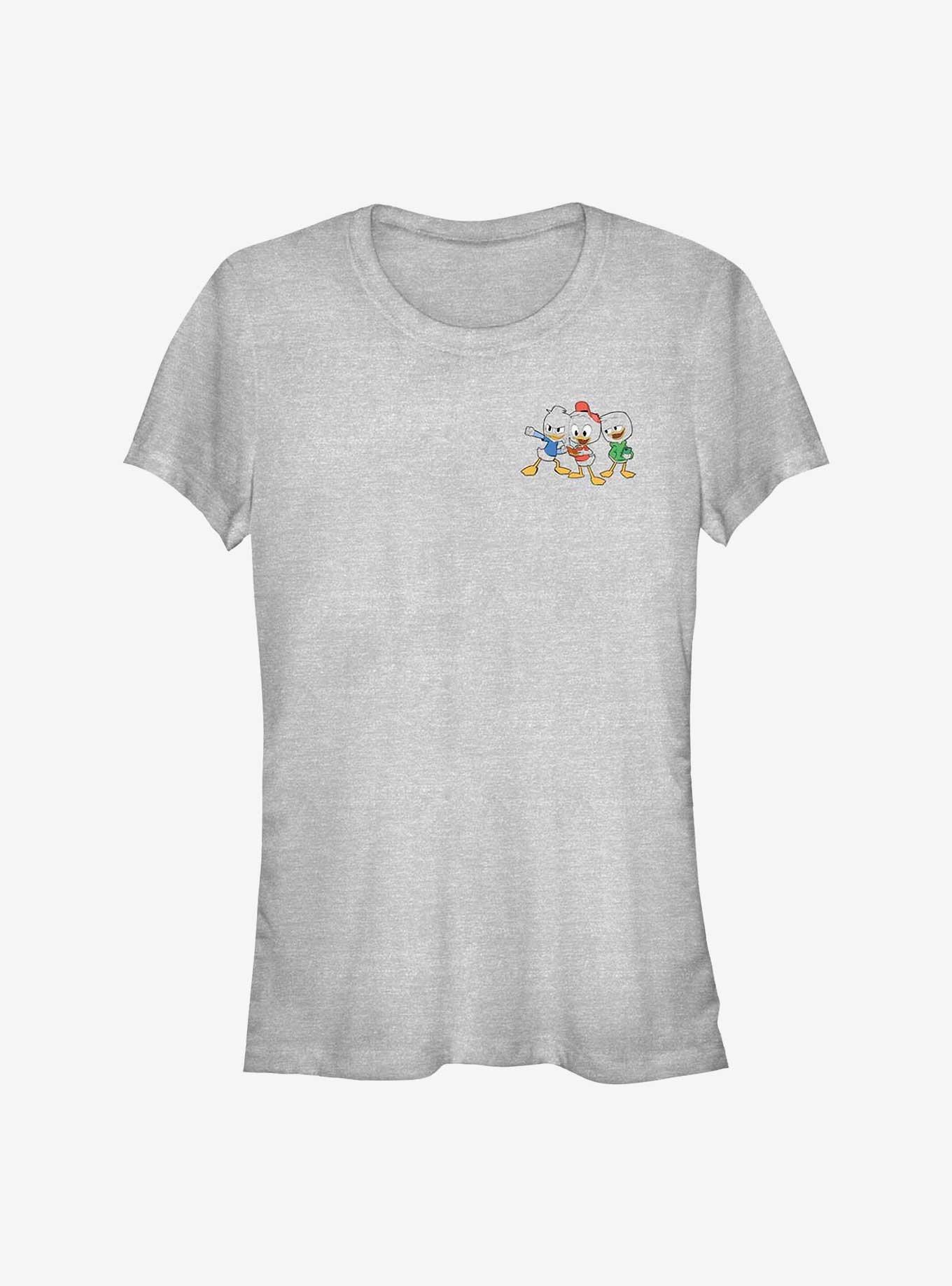 Disney Ducktales Ducktriplet Pocket Girls T-Shirt