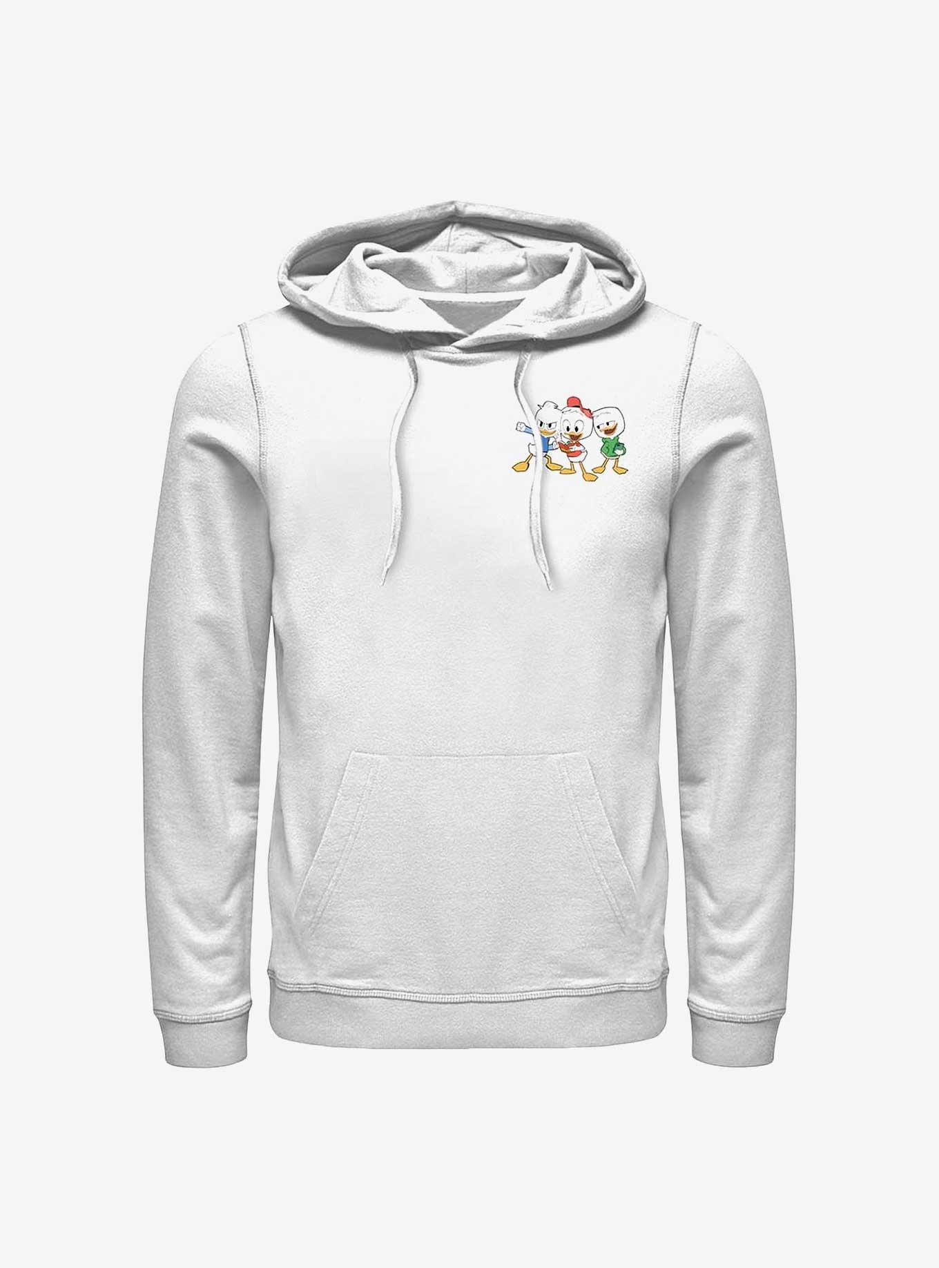 Disney Ducktales Ducktriplet Pocket Hoodie, WHITE, hi-res