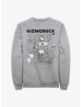 Disney Ducktales Gizomoduck Schematic Sweatshirt, , hi-res