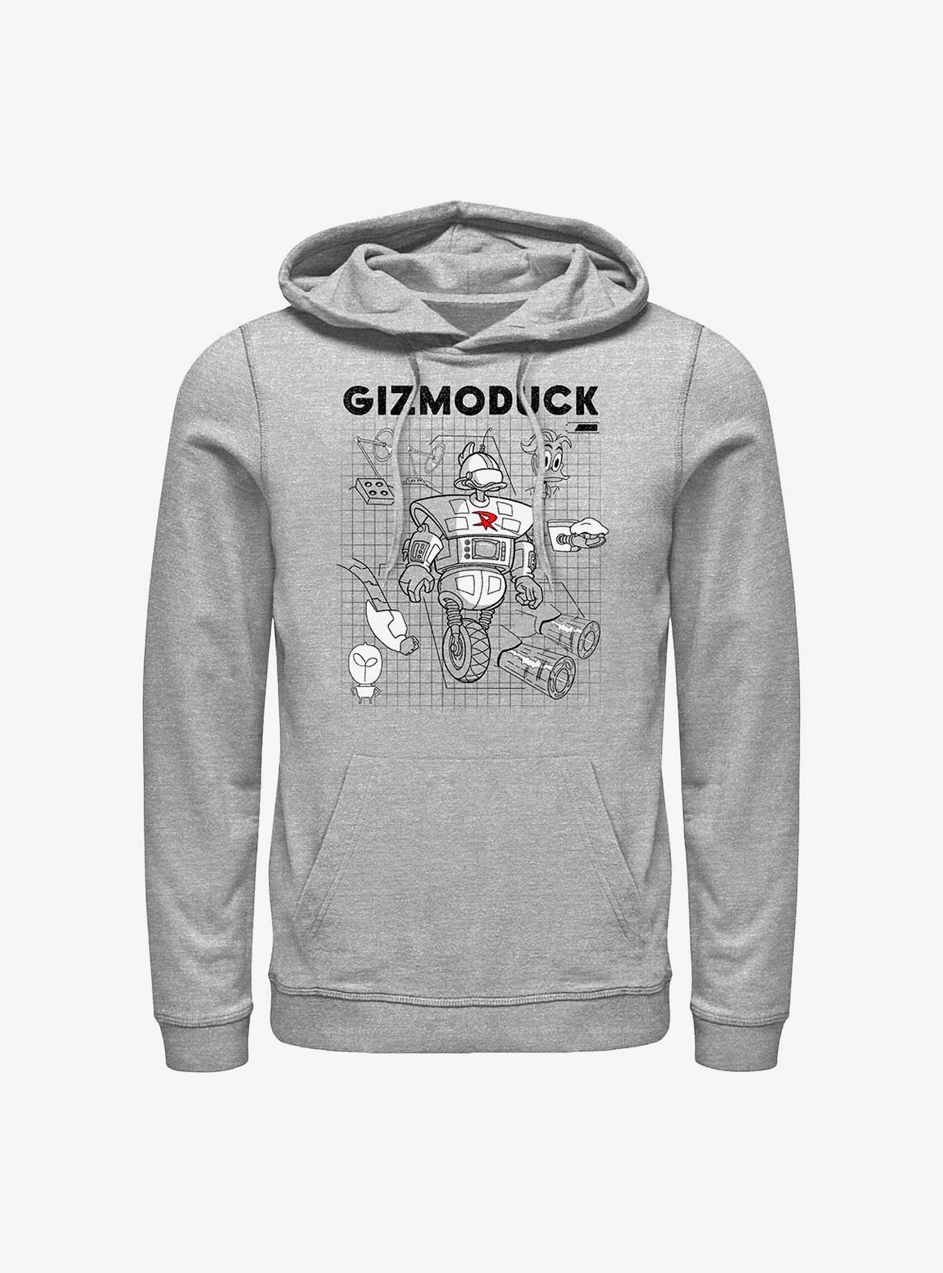 Disney Ducktales Gizomoduck Schematic Hoodie, , hi-res
