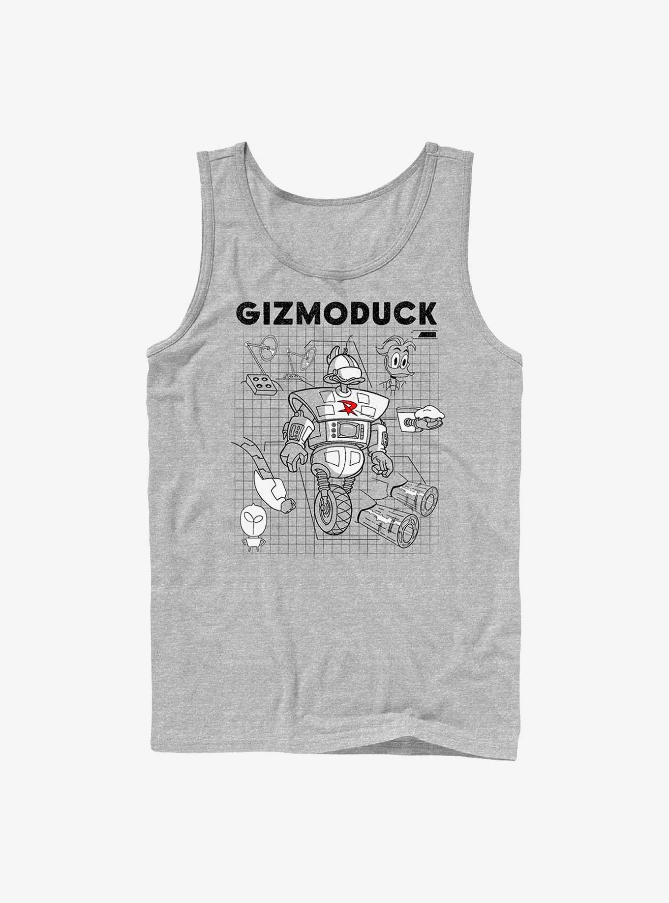 Disney Ducktales Gizomoduck Schematic Tank, , hi-res