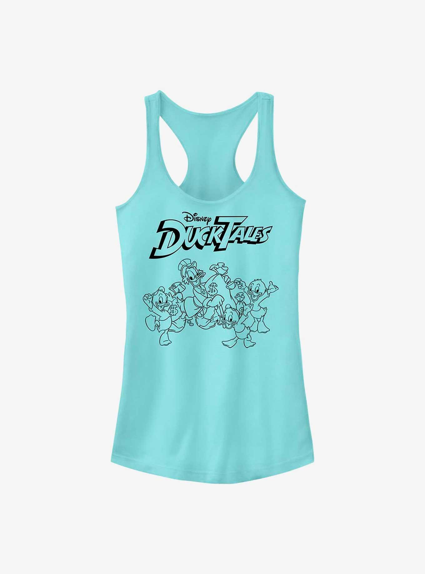 Disney Ducktales Tie Dye Tales Girls Tank, CANCUN, hi-res