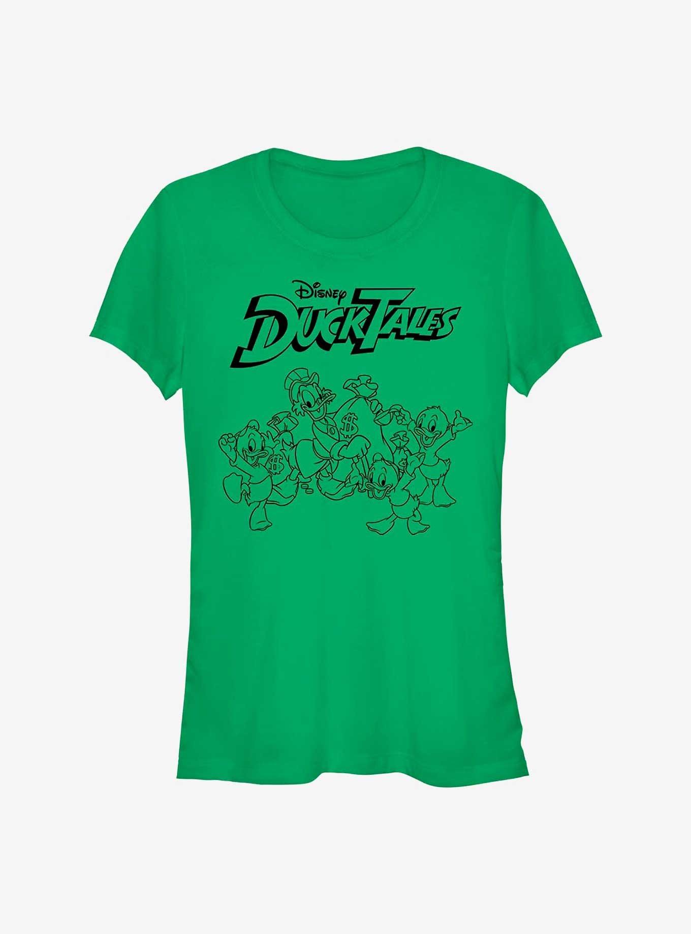 Disney Ducktales Tie Dye Tales Girls T-Shirt