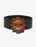 Metallica Sun Logo Rubber Bracelet, , hi-res