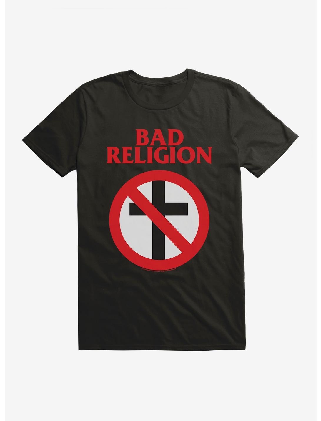 Bad Religion Classic Logo T-Shirt, BLACK, hi-res