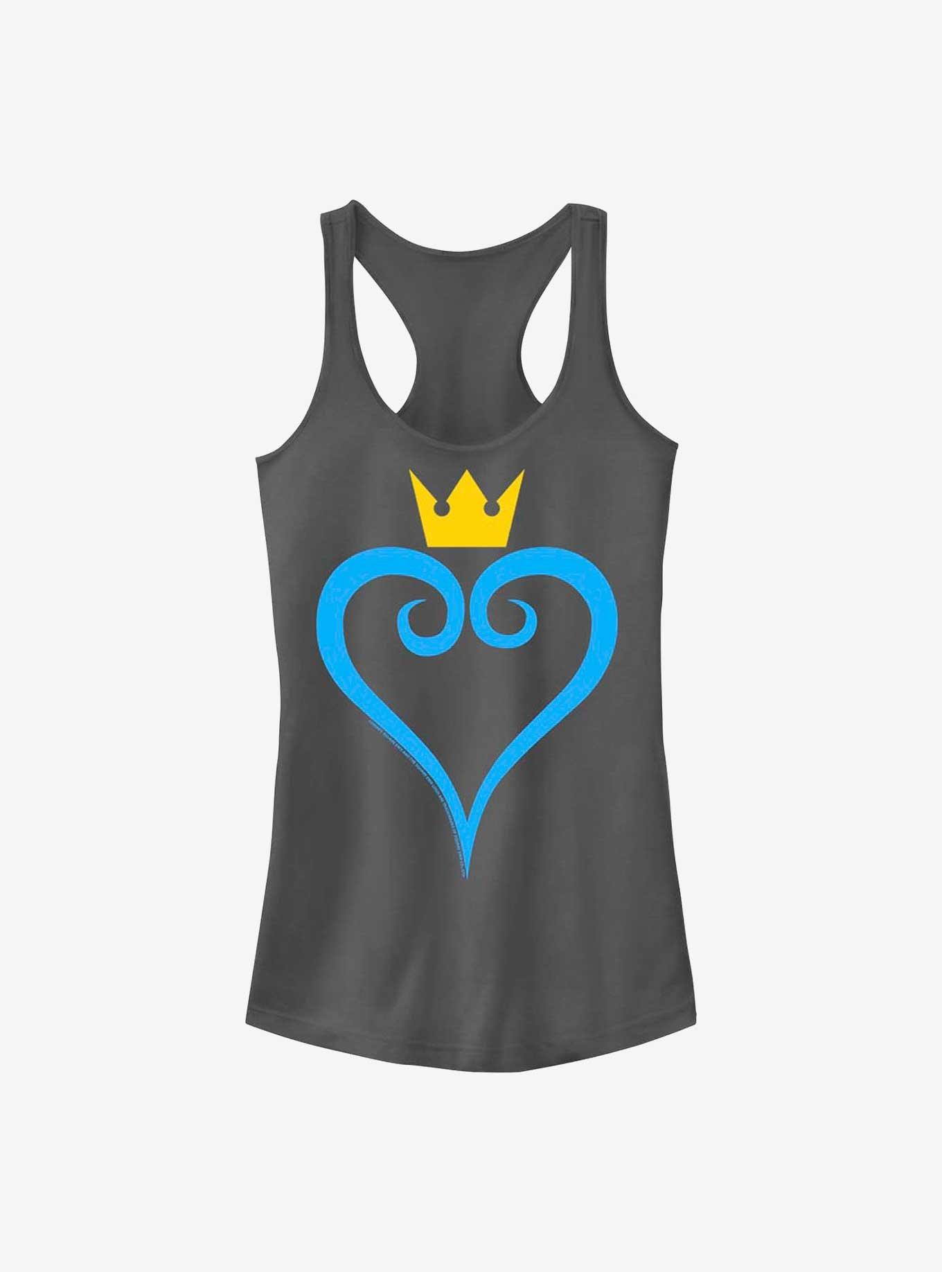 Disney Kingdom Hearts Heart And Crown Girls Tank, , hi-res