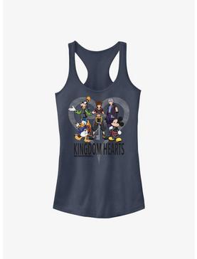 Disney Kingdom Hearts Heart Frame Girls Tank, , hi-res