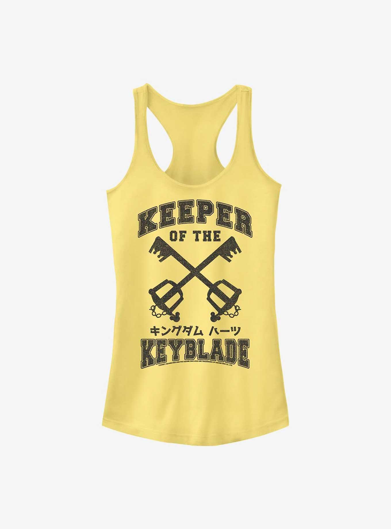 Disney Kingdom Hearts Keyblade Keeper Girls Tank, BANANA, hi-res