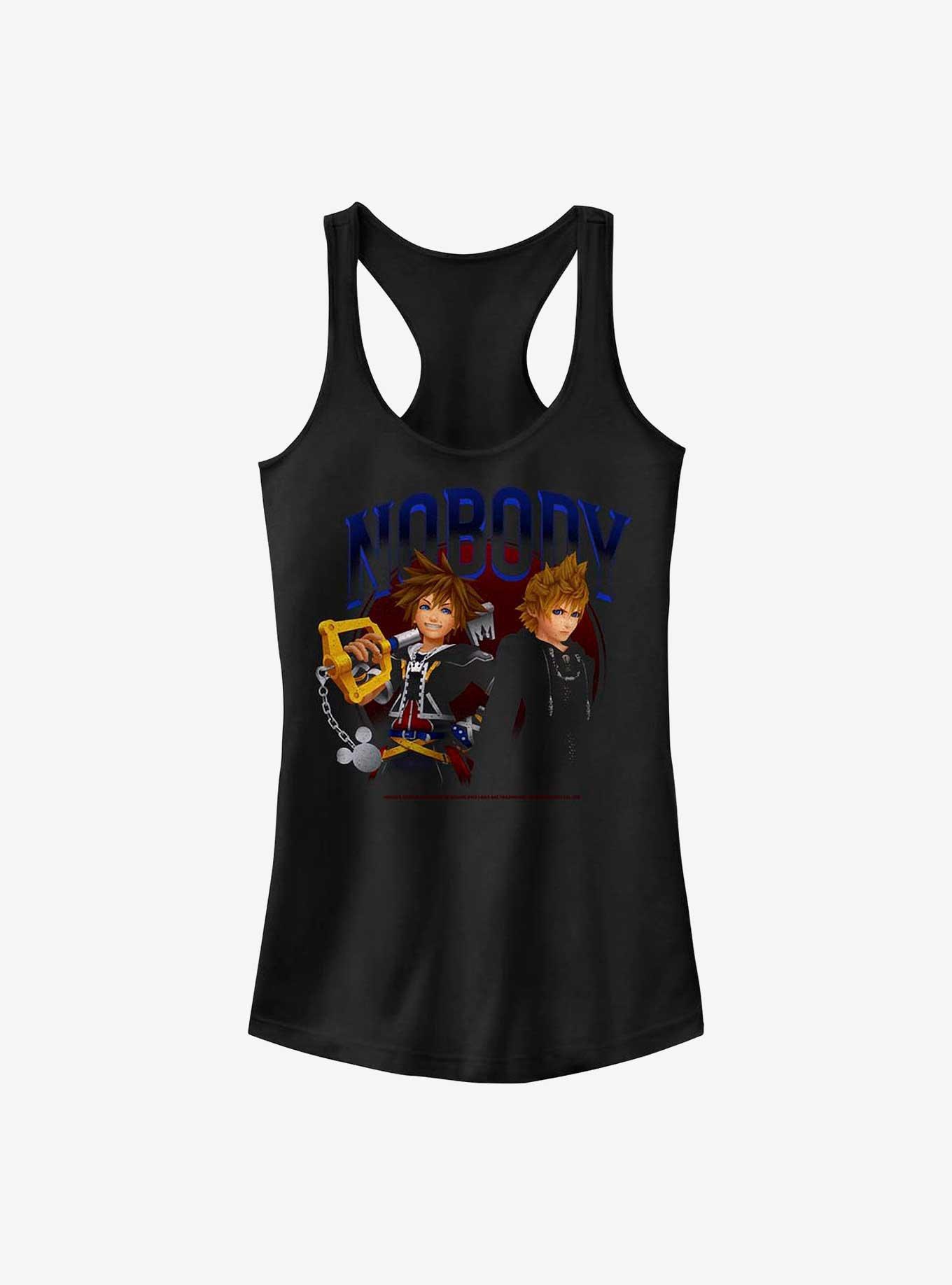 Disney Kingdom Hearts Nobody Frame Girls Tank, BLACK, hi-res