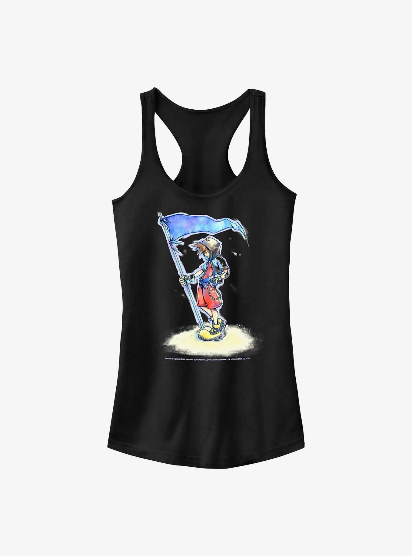 Disney Kingdom Hearts Sora With Flag Girls Tank, , hi-res