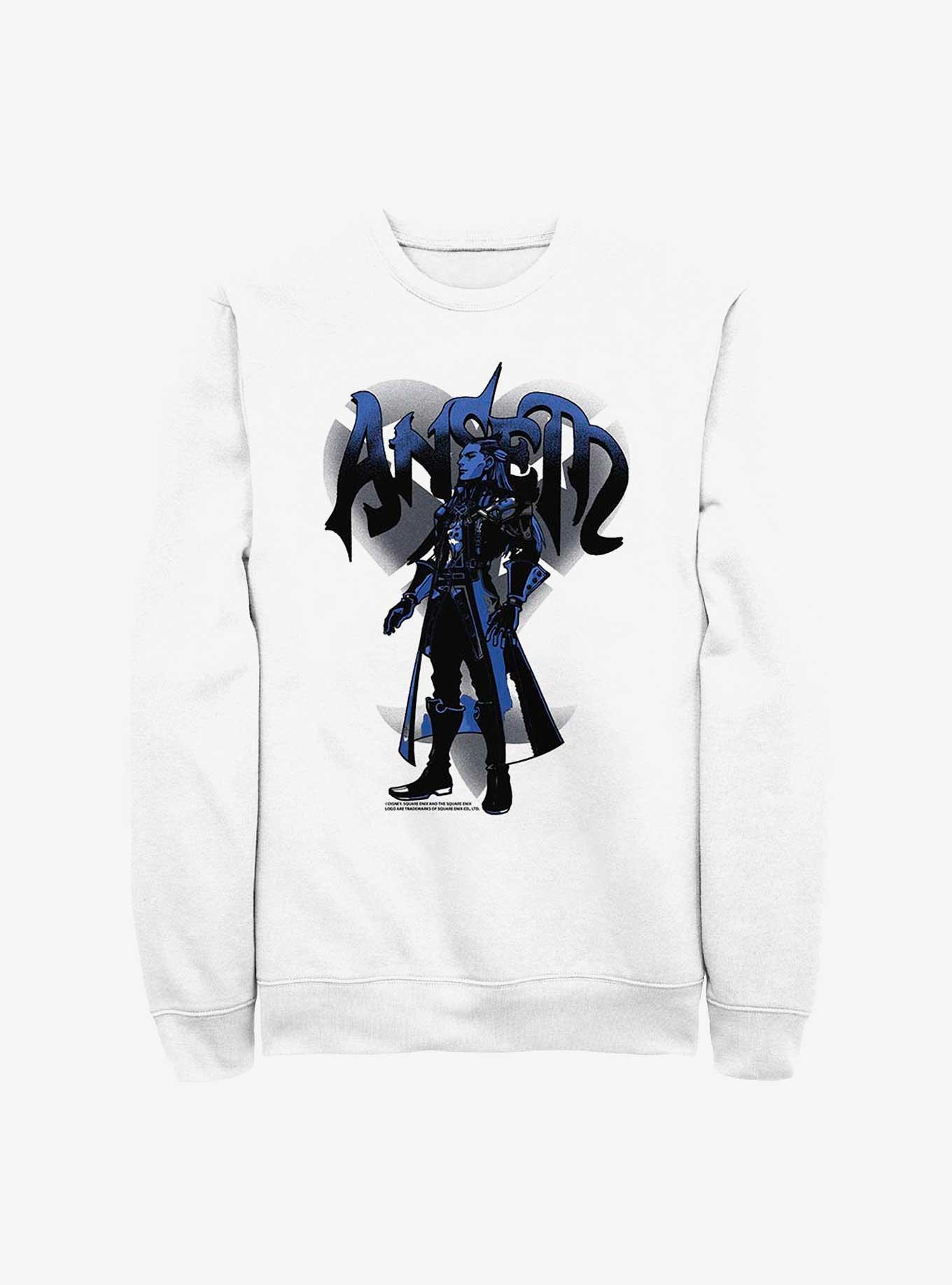 Disney Kingdom Hearts Ansem Crew Sweatshirt, WHITE, hi-res