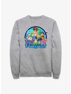 Disney Kingdom Hearts Atlantica World Crew Sweatshirt, , hi-res