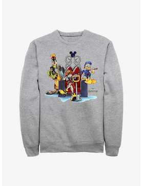 Disney Kingdom Fierce Group Crew Sweatshirt, , hi-res