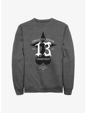 Disney Kingdom Hearts Organization Thirteen Crew Sweatshirt, , hi-res