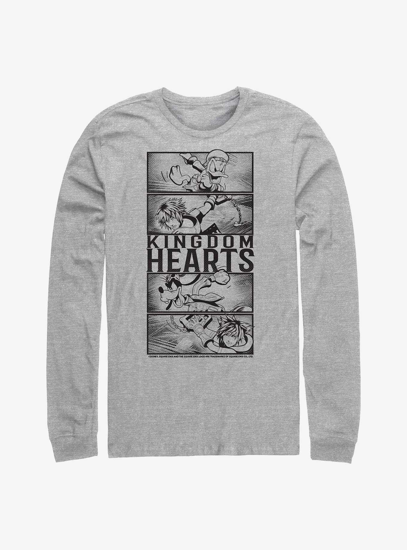 Disney Kingdom Hearts Character Panels Kingdom Long-Sleeve T-Shirt, , hi-res