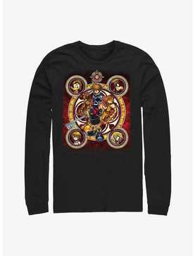 Disney Kingdom Hearts Group Circle Kingdom Long-Sleeve T-Shirt, , hi-res