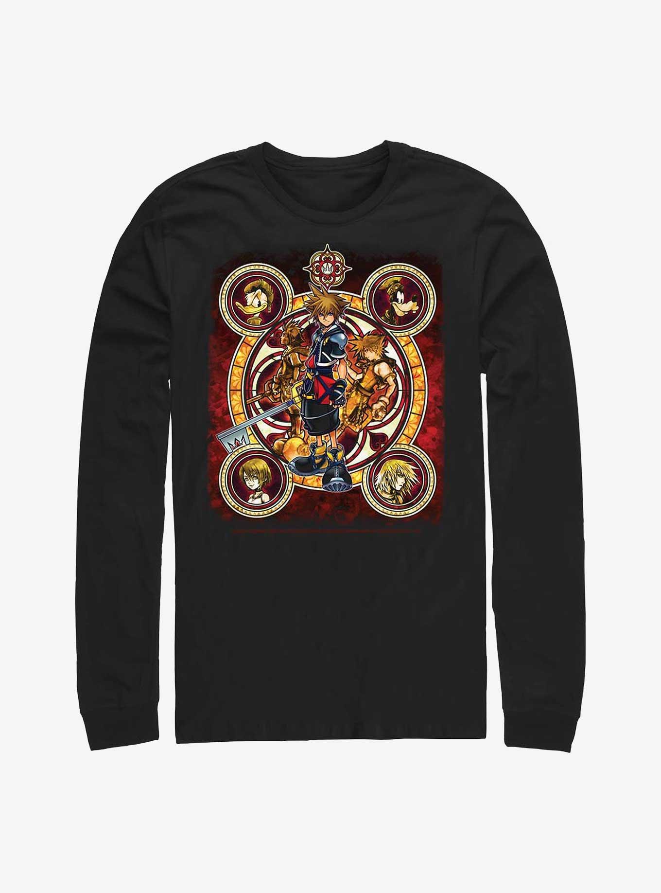 Disney Kingdom Hearts Group Circle Kingdom Long-Sleeve T-Shirt, , hi-res