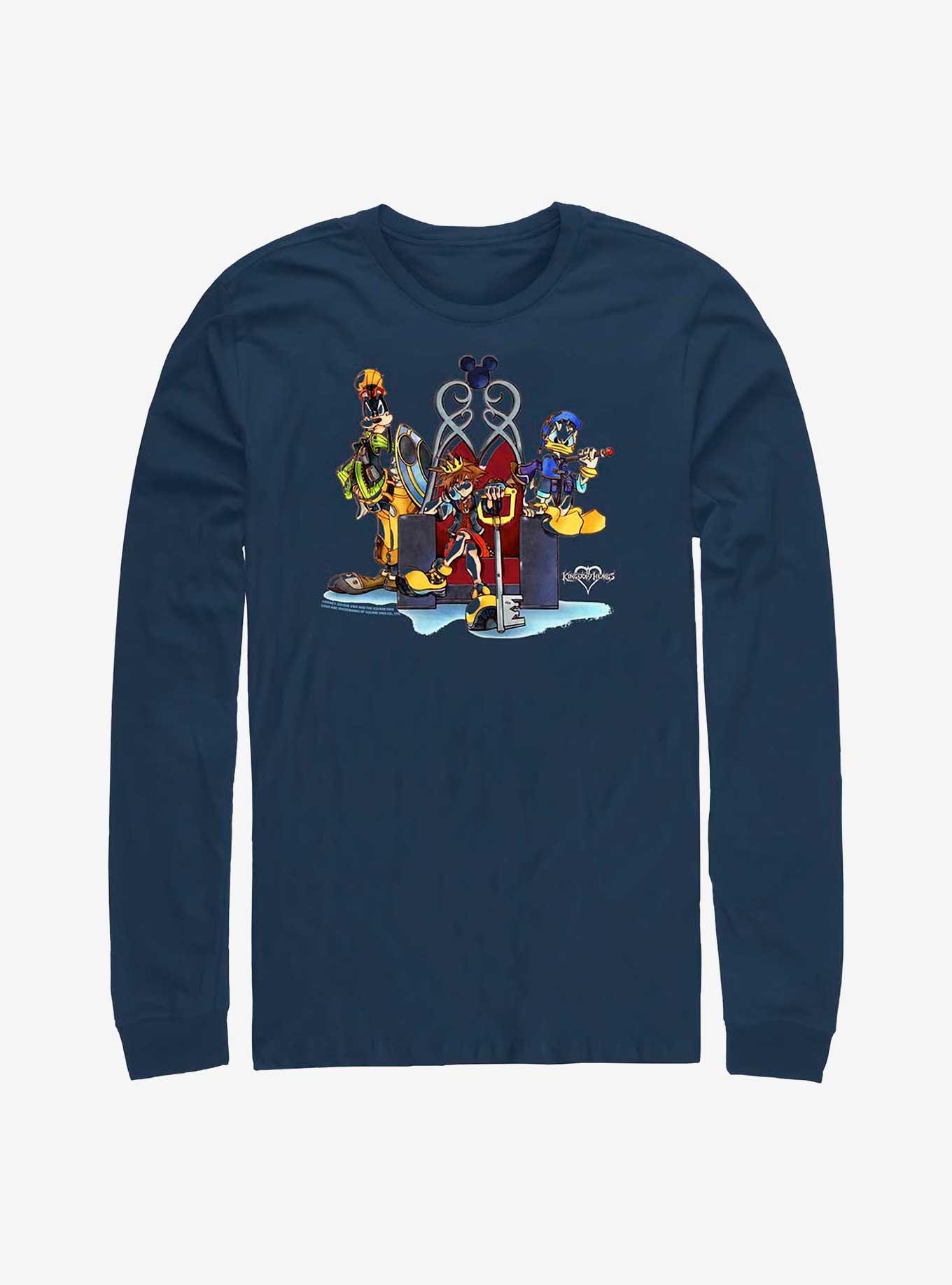 Disney Kingdom Fierce Group Long-Sleeve T-Shirt, NAVY, hi-res