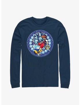 Disney Kingdom Hearts Stained Glass Sora Long-Sleeve T-Shirt, , hi-res