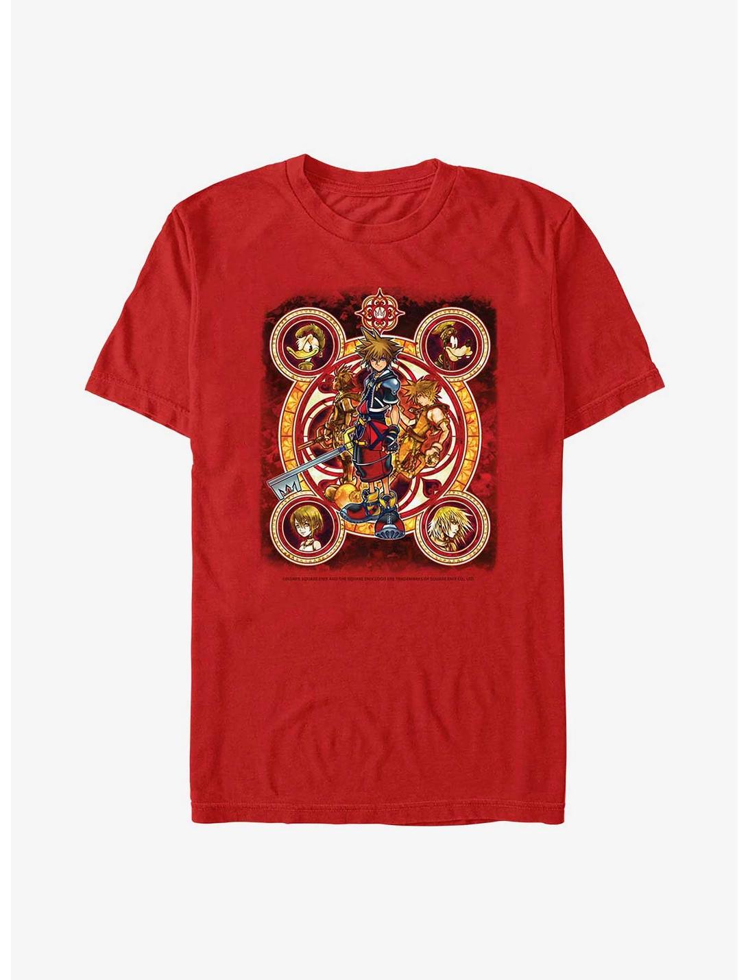 Disney Kingdom Hearts Group Circle Kingdom T-Shirt, , hi-res