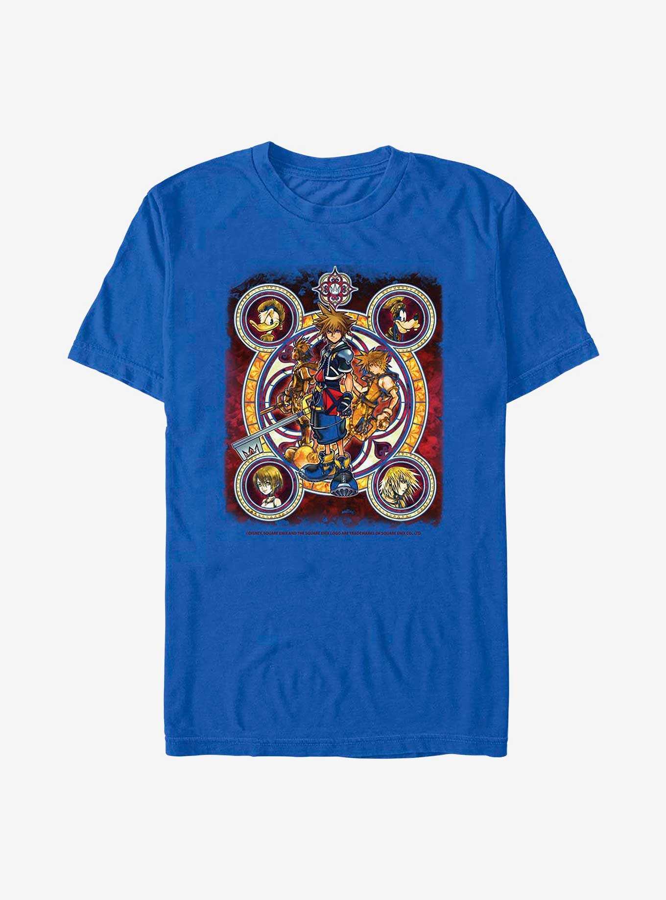 Disney Kingdom Hearts Group Circle Kingdome T-Shirt, , hi-res