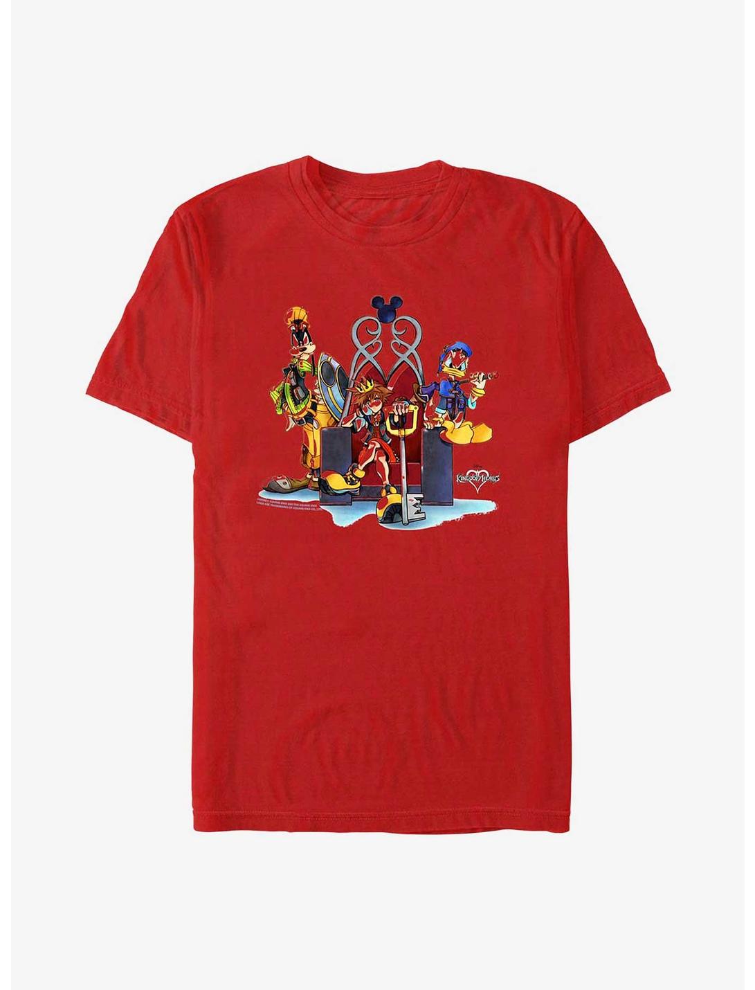 Disney Kingdom Fierce Group T-Shirt, RED, hi-res