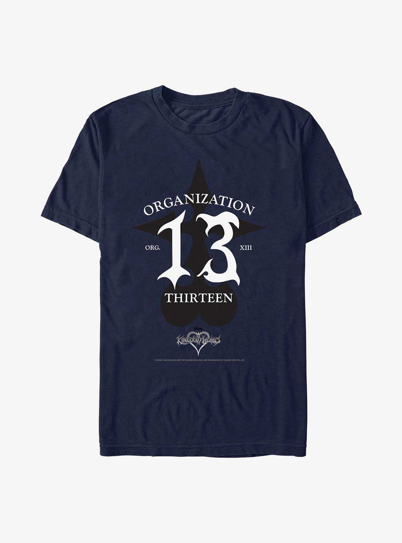 Disney Kingdom Hearts Organization Thirteen T-Shirt, , hi-res
