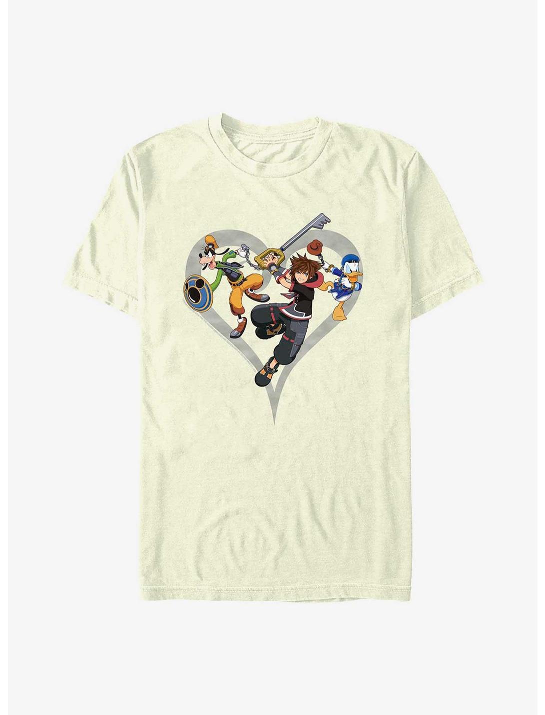 Disney Kingdom Hearts Sora Goofy Donald T-Shirt, , hi-res