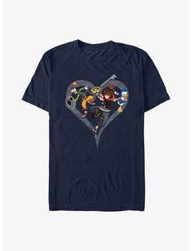 Disney Kingdom Hearts Sora Goofy Donald T-Shirt, , hi-res