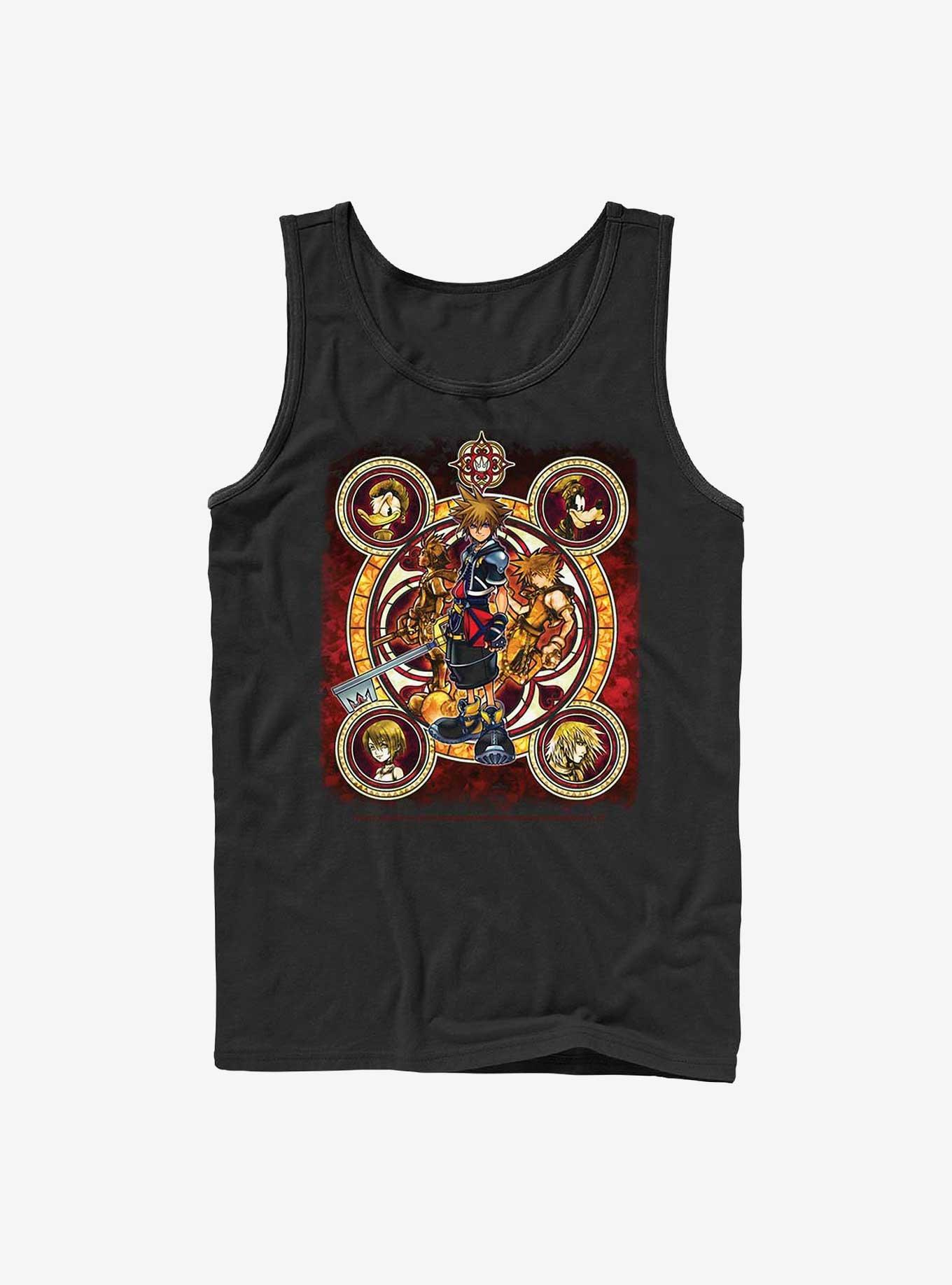 Disney Kingdom Hearts Group Circle Kingdom Tank, BLACK, hi-res