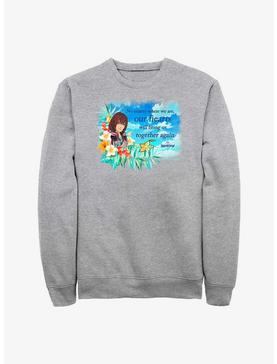 Disney Kingdom Hearts Kairi Floral Crew Sweatshirt, , hi-res