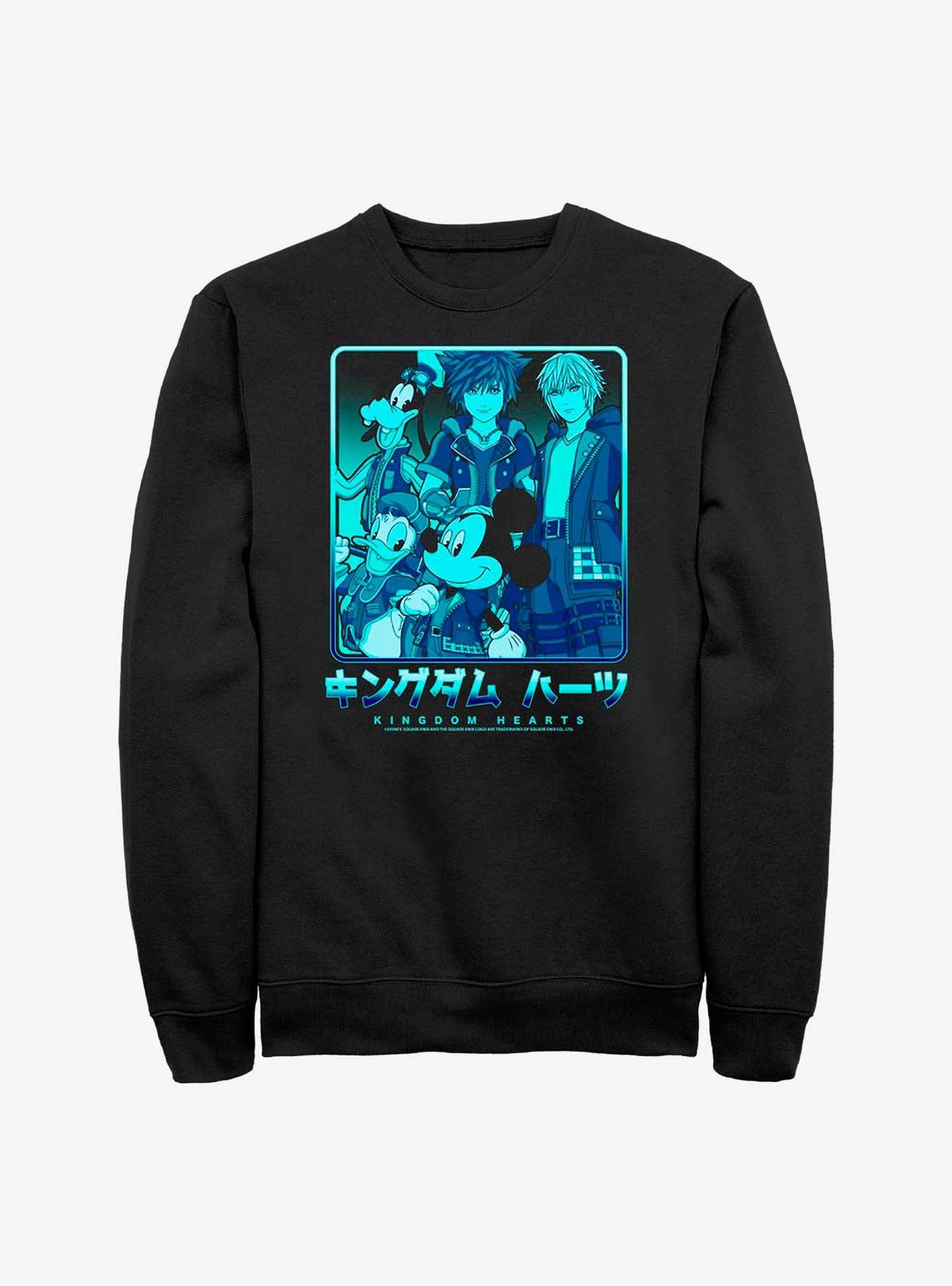 Disney Kingdom Hearts Keyblade Characters Characters Sweatshirt, , hi-res