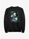 Disney Kingdom Hearts Mickey Pose Crew Sweatshirt, BLACK, hi-res