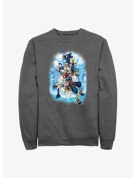 Disney Kingdom Hearts Sky Group Crew Sweatshirt, , hi-res