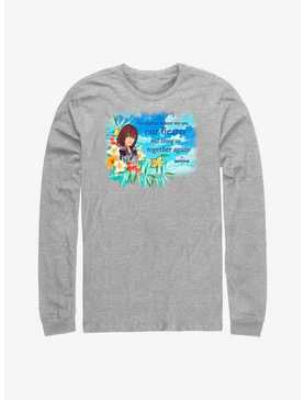 Disney Kingdom Hearts Kairi Floral Long-Sleeve T-Shirt, , hi-res