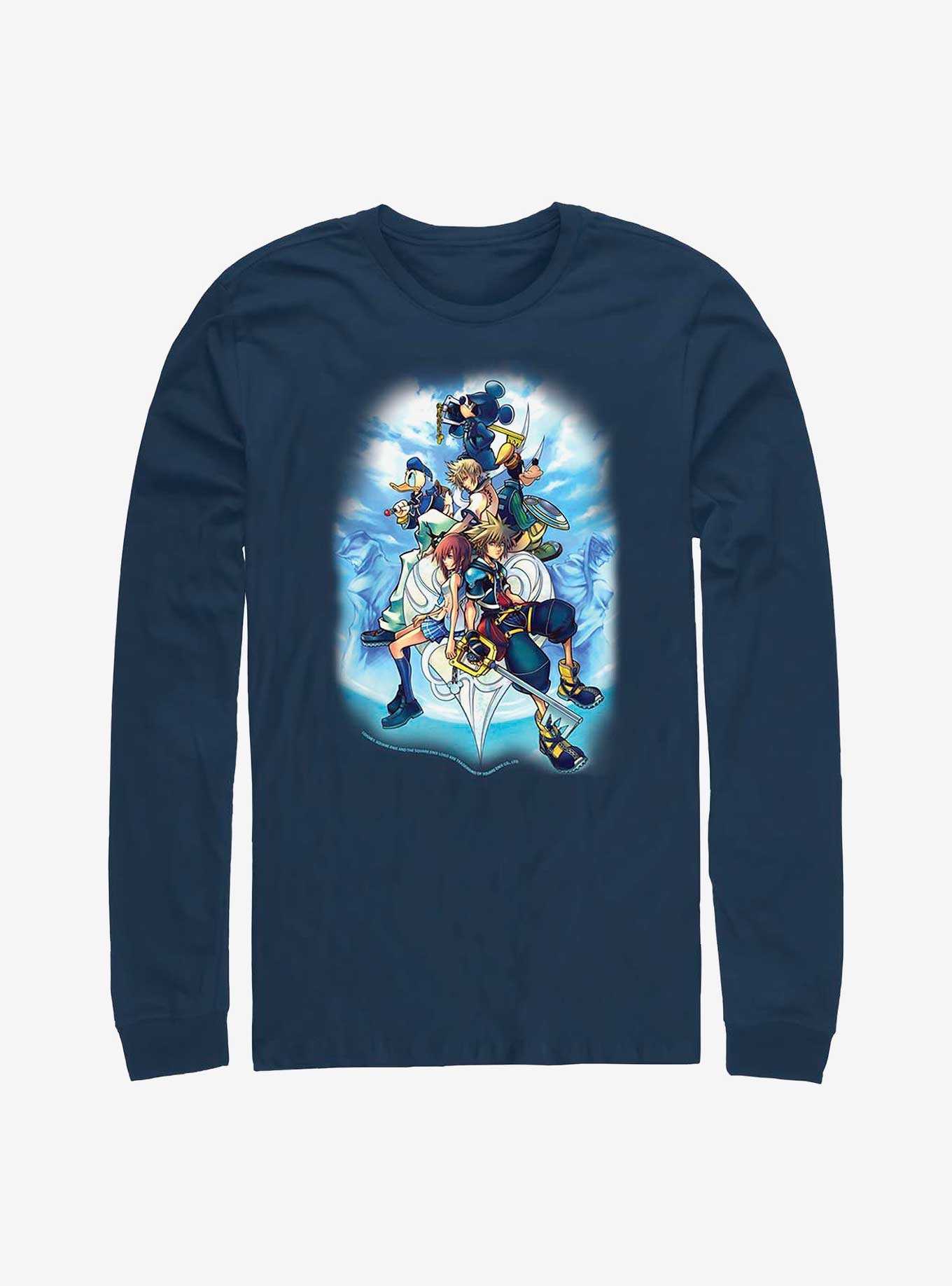 Disney Kingdom Hearts Sky Group Long-Sleeve T-Shirt, , hi-res