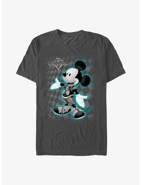 Disney Kingdom Hearts Mickey Pose T-Shirt, CHARCOAL, hi-res