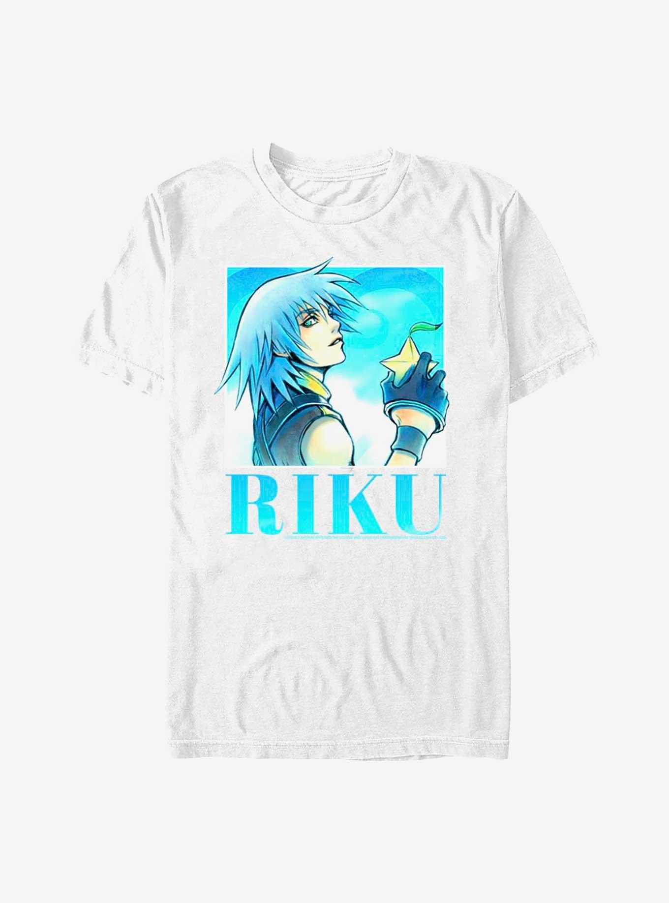 Disney Kingdom Hearts Riku Heart Throb T-Shirt, WHITE, hi-res