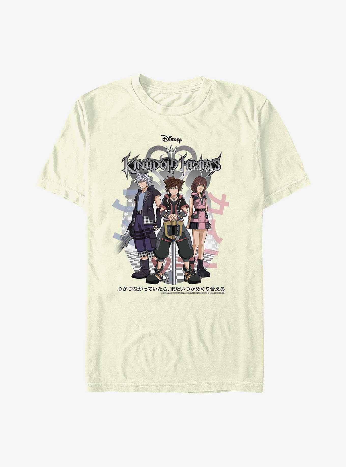 Disney Kingdom Hearts Sora Japanese Group T-Shirt