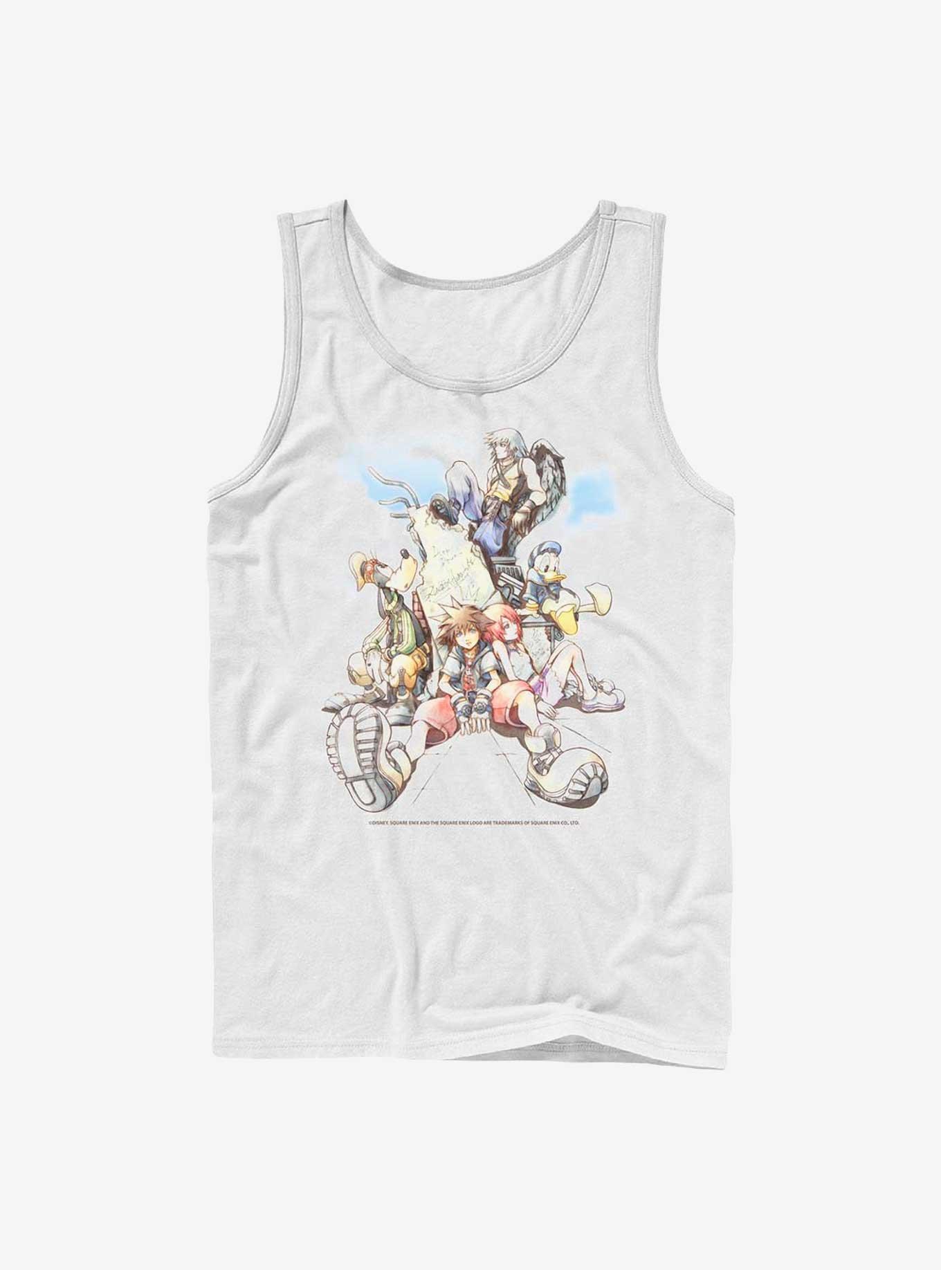 Disney Kingdom Hearts Group In The Clouds Tank