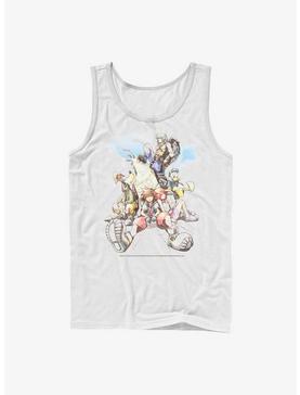 Disney Kingdom Hearts Group In The Clouds Tank, , hi-res