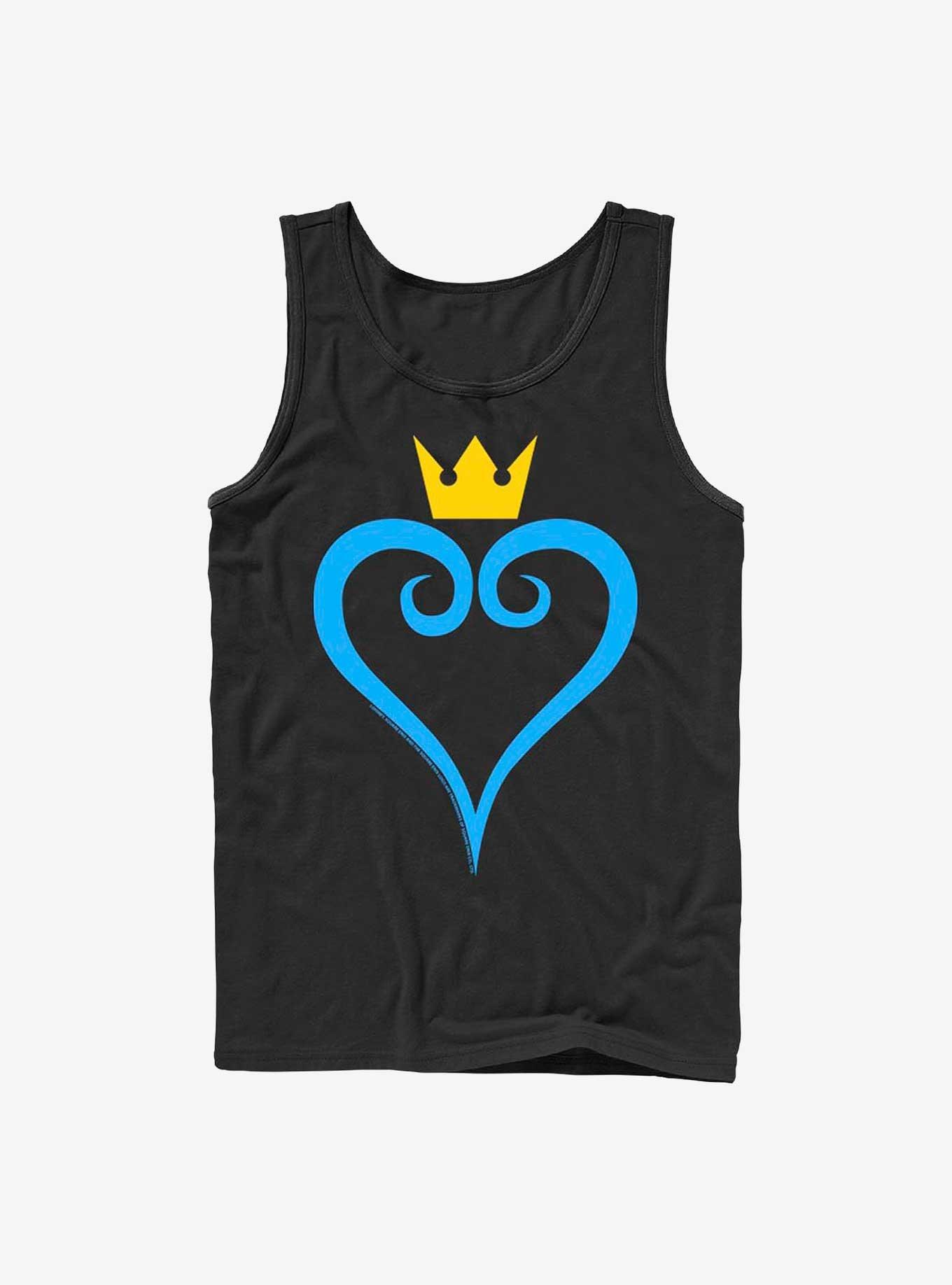 Disney Kingdom Hearts Heart And Crown Tank