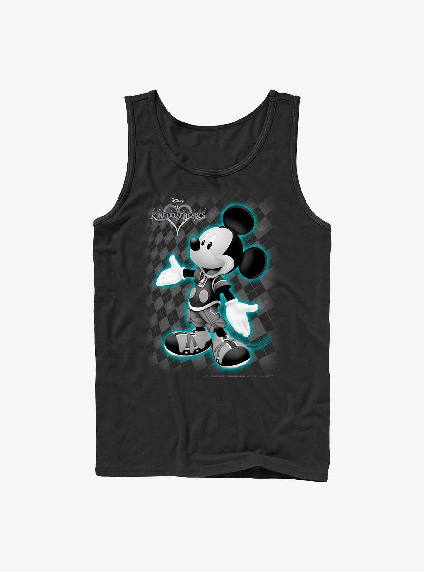 Disney Kingdom Hearts Mickey Pose Tank, BLACK, hi-res