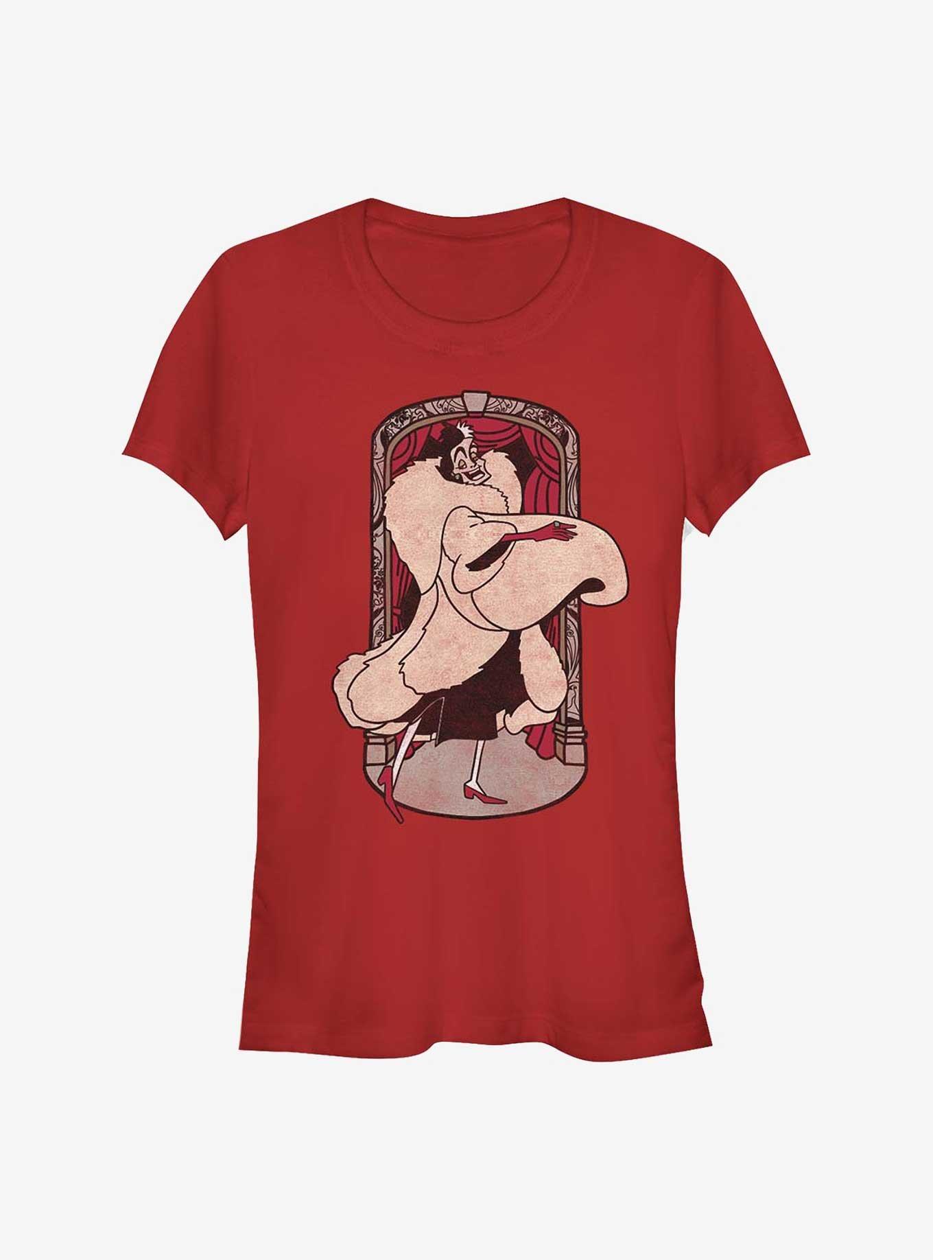 Disney Cruella Cruella Girls T-Shirt, RED, hi-res