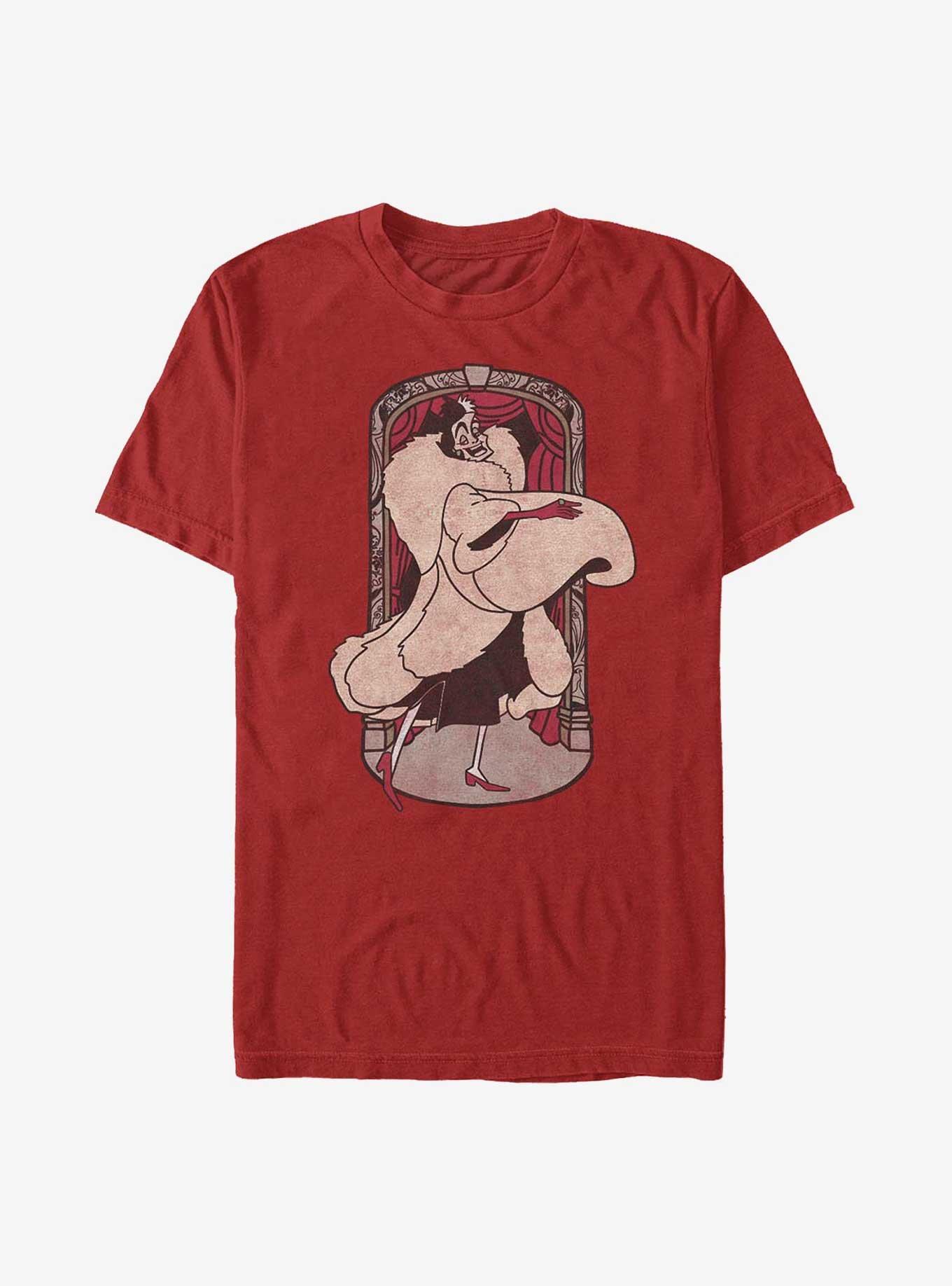 Disney Cruella Cruella T-Shirt, RED, hi-res