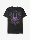 Disney Maleficent Dragon Back T-Shirt, BLACK, hi-res