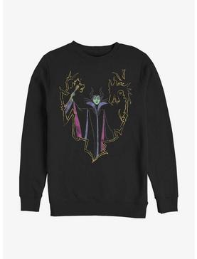Disney Maleficent Drawn Out Sweatshirt, , hi-res