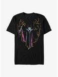 Disney Maleficent Drawn Out T-Shirt, BLACK, hi-res