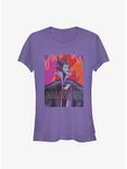 Disney Maleficent Flame Mali Girls T-Shirt, PURPLE, hi-res