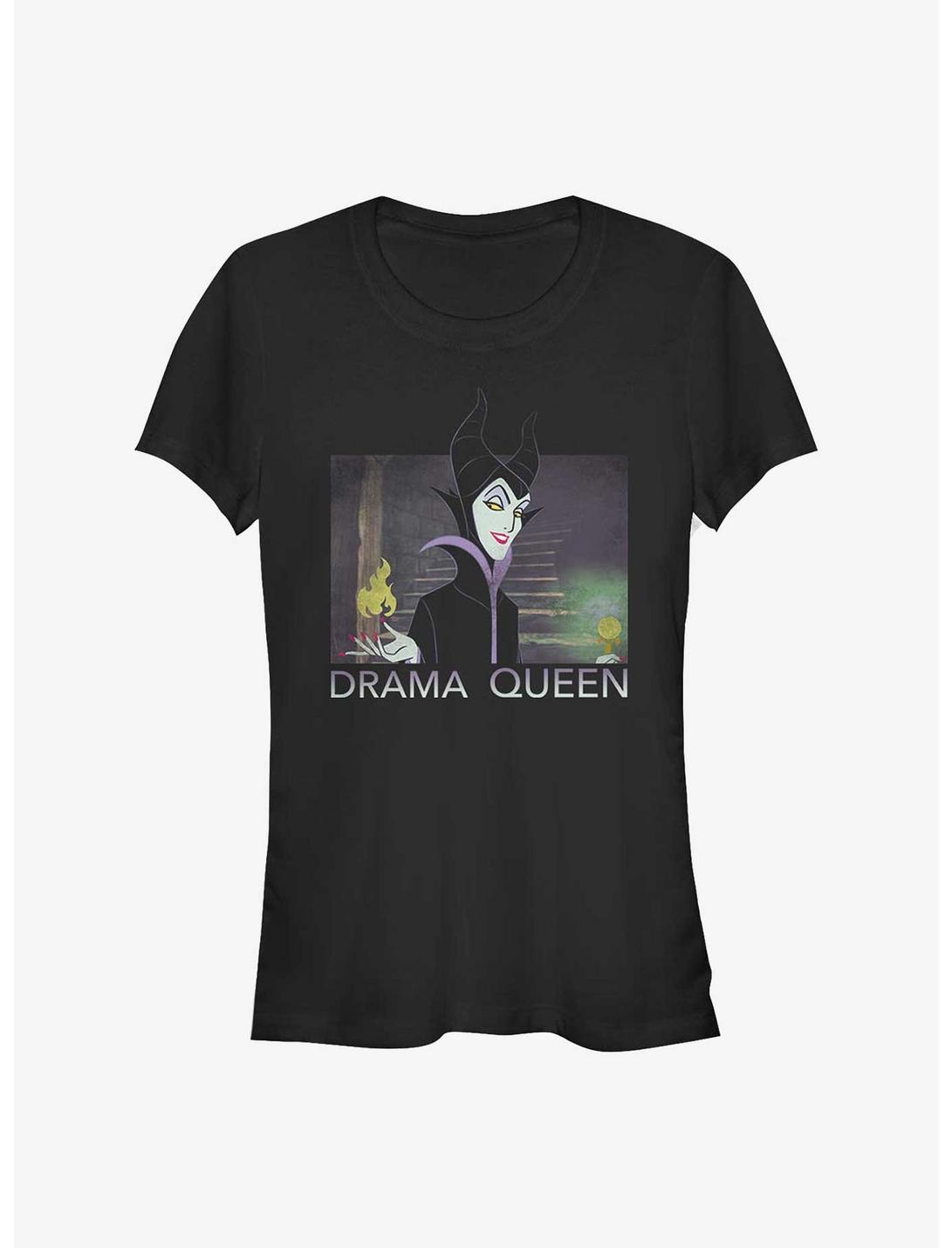 Disney Maleficent Maleficent Drama Queen Girls T-Shirt, BLACK, hi-res